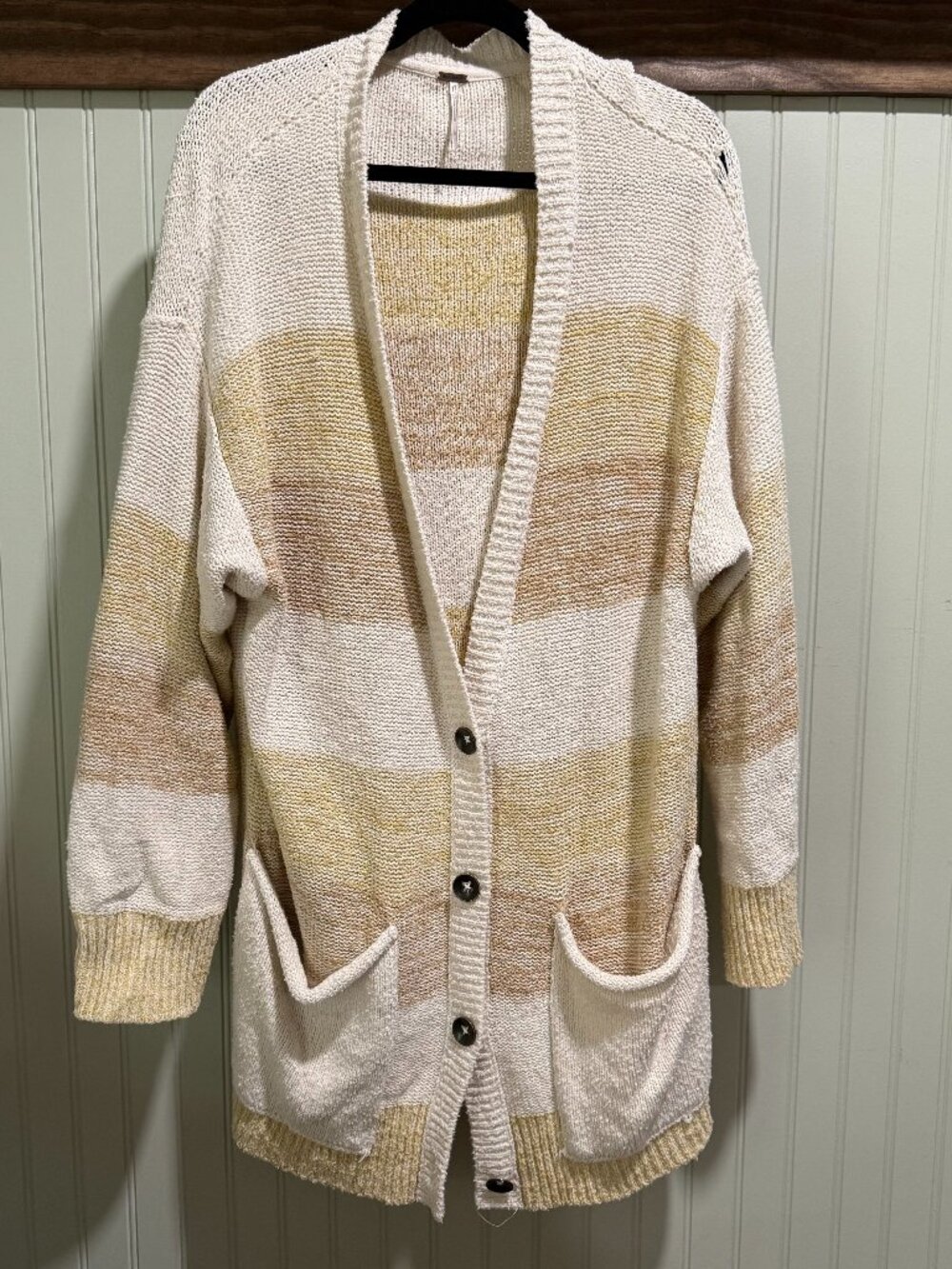 Free People Southport Cardigan Sweater | Size Large